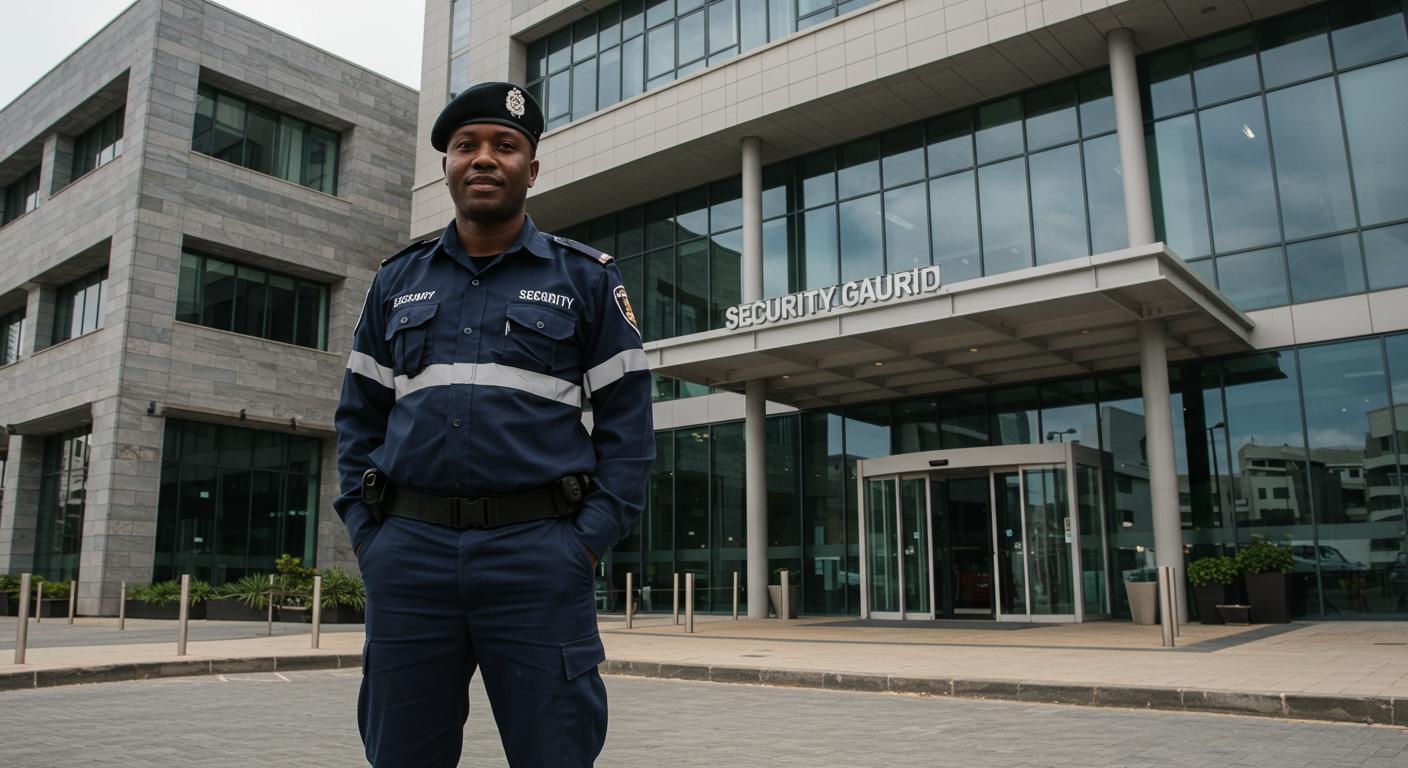 Professional security guarding services